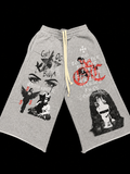 Grey No Tolerance Sweat Shorts