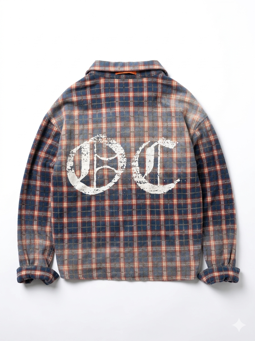 OC Plaid Button Up