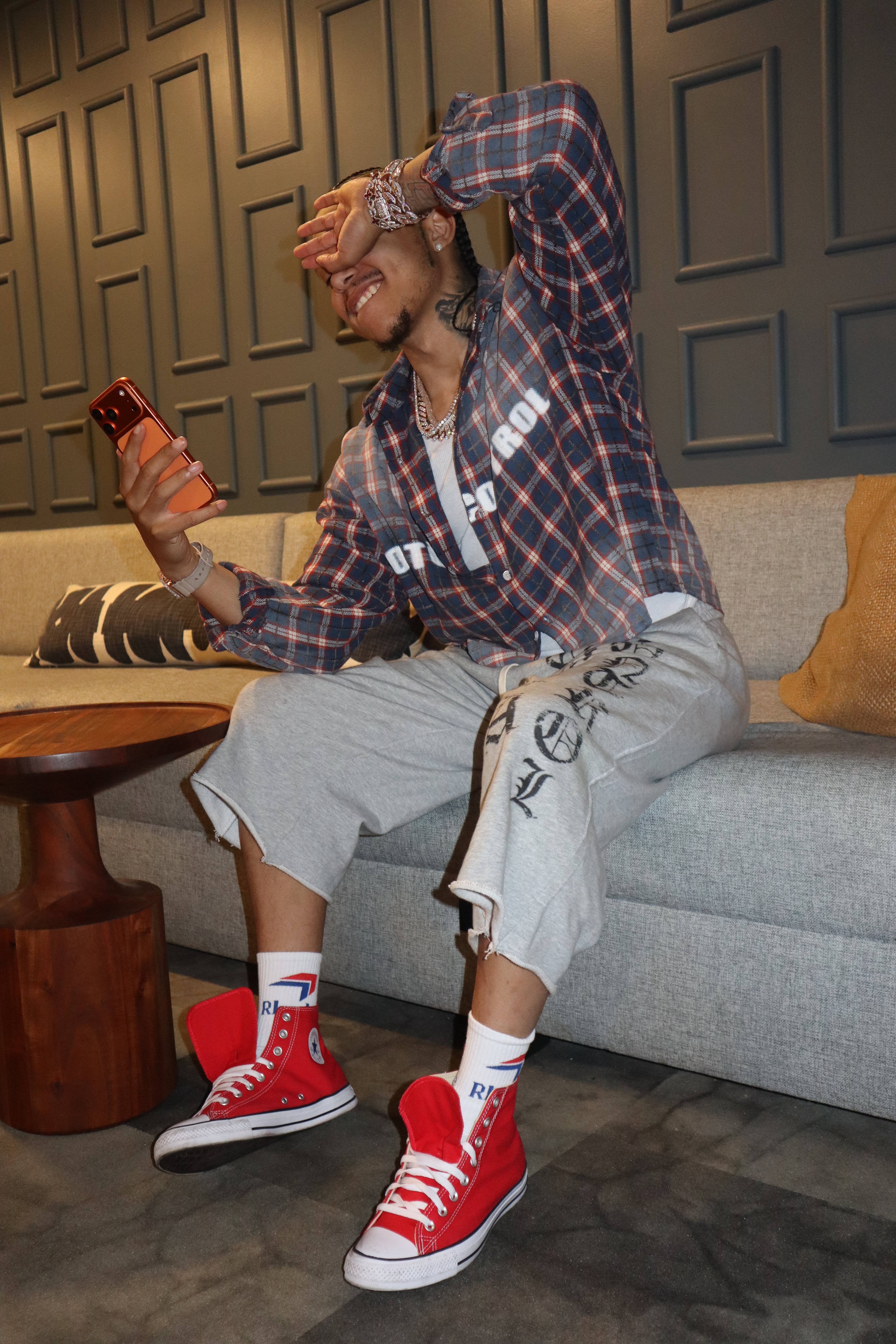 OC Plaid Button Up